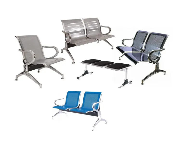 آشنایی با انواع صندلی انتظار فلزی فرودگاهی