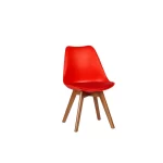 Mahan chair with leather coil base code A620 10