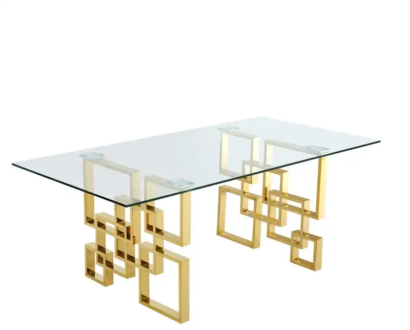 Metal base table2