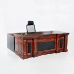 میز مدیریت کلاسیک چوبی مدل آریا